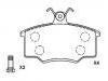 剎車片 Brake Pad Set:431 698 151 E